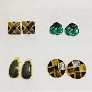 3/$15 Lot of 4 pairs of earrings